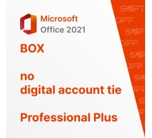 Microsoft Office Professional 2021 BOX for Business (коробочная версия без привязки к аккаунту)