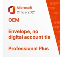Microsoft Office Professional 2021 OEM for Business (конверт без привязки к аккаунту)