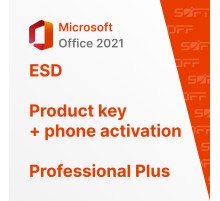 Microsoft Office Professional Plus 2021 ESD for Business (карточка с активацией по телефону)