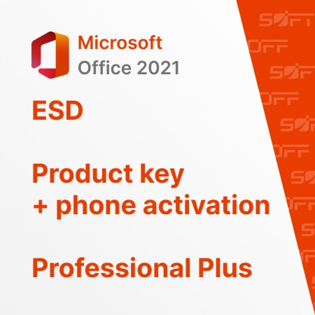 Microsoft Office Professional Plus 2021 ESD for Business (карточка с активацией по телефону) — лицензия для бизнеса Microsoft Office Professional Plus 2021 ESD for Business (карточка с активацией по телефону) — лицензия для бизнеса