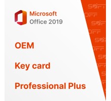 Microsoft Office Professional Plus 2019 OEM for Business (карточка)