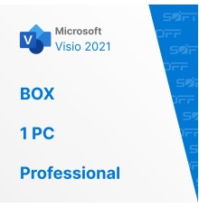 Microsoft Visio Professional 2021 1PC BOX for Business (коробочная версия)