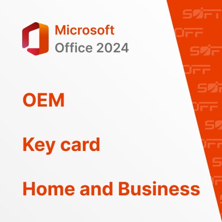 Microsoft Office Home and Business 2024 OEM for Business (карточка с активацией по телефону) — лицензия для бизнеса Microsoft Office Home and Business 2024 OEM for Business (карточка с активацией по телефону) — лицензия для бизнеса