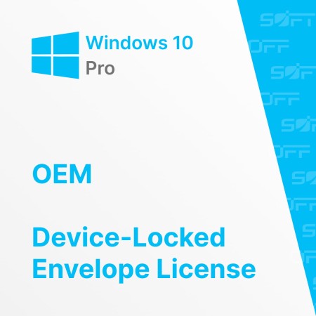 Microsoft Windows 10 Pro OEM (конверт с ключом активации) — лицензия для бизнеса Microsoft Windows 10 Pro OEM (конверт с ключом активации) — лицензия для бизнеса