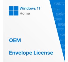 Microsoft Windows 11 Home OEM for Business (конверт с ключом)