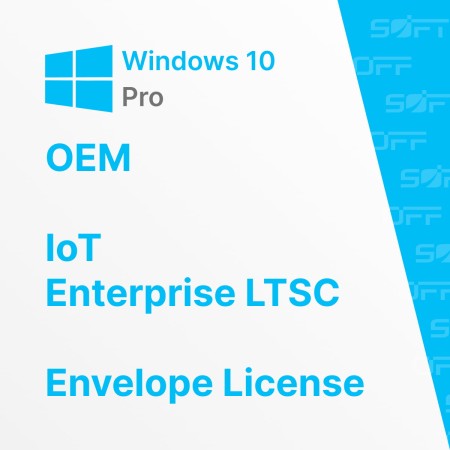 Microsoft Windows 10 IOT ENT LTSC 2021 OEM for Business (конверт) — лицензия для бизнеса Microsoft Windows 10 IOT ENT LTSC 2021 OEM for Business (конверт) — лицензия для бизнеса